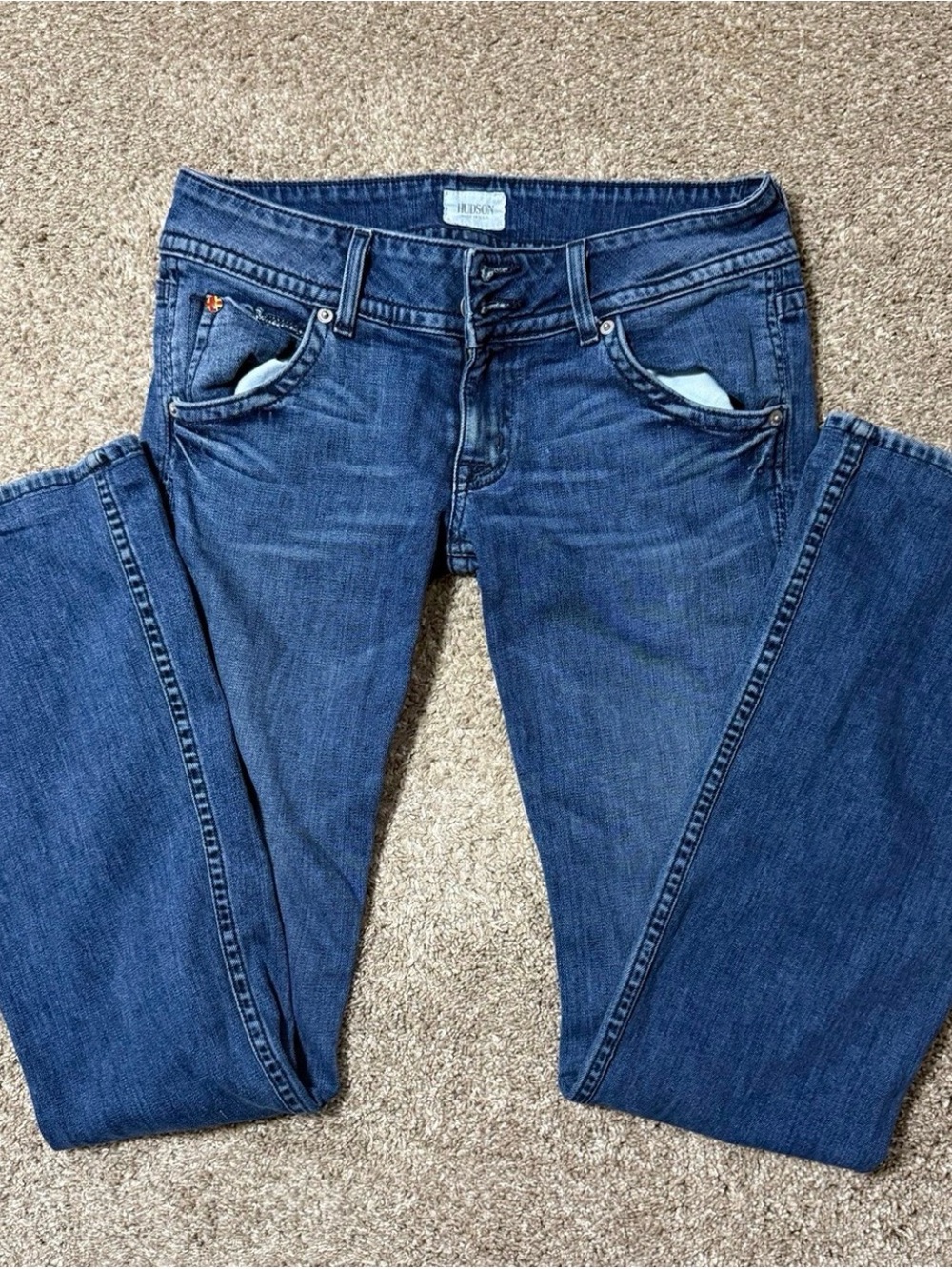 Hudson Jeans Women's Skinny Dark Blue Denim